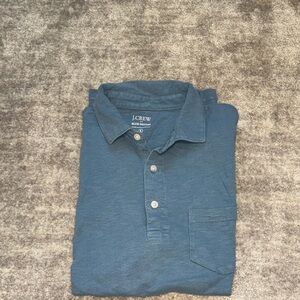 J. Crew Men's Slate Polo Shirt